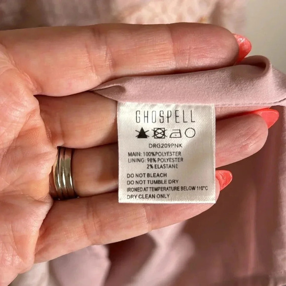 Ghospell Midi Dress Tiered Floral Size Small - Picture 4 of 7